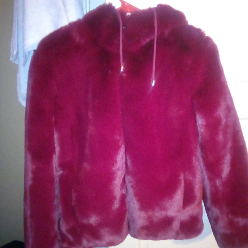 COPY - MAJE FUR HOODIE